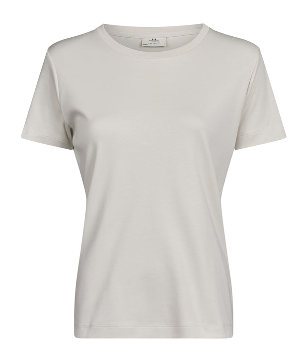 Tee Jays Women’s Pima Cotton Tee - Cement