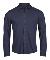 Tee Jays Luxury Stretch Shirt - Navy
