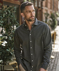 Tee Jays Denim Shirt - Black Denim