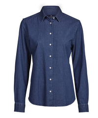 Tee Jays Women’s Denim Shirt - Blue Denim