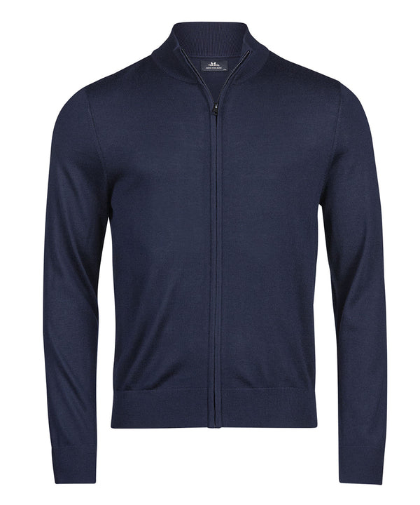 Tee Jays Full-zip Knit - Navy