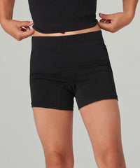 Tombo Kids Seamless Shorts - Black