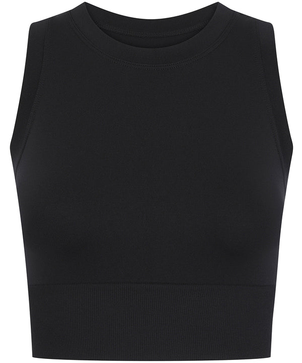 Tombo Women’s Cropped Tank - Black