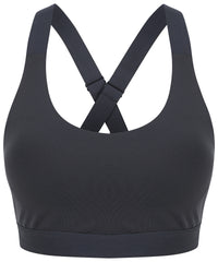 Tombo Medium Impact Core Bra - Charcoal Grey