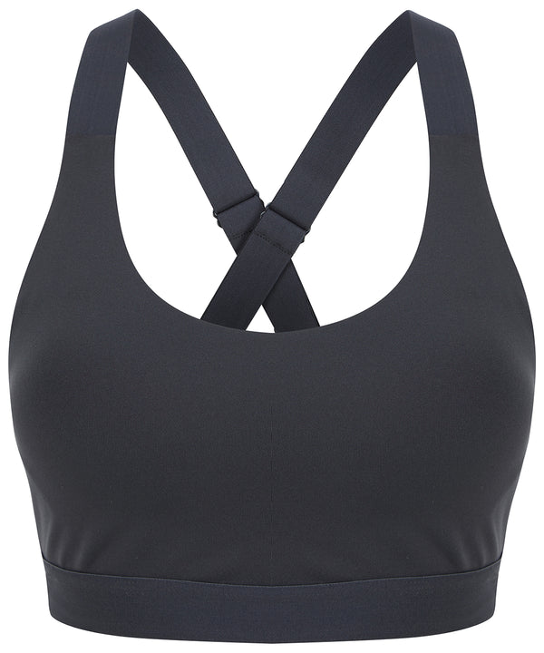 Tombo Medium Impact Core Bra - Charcoal Grey