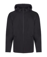 Tombo Technical Zip-through Hoodie - Black