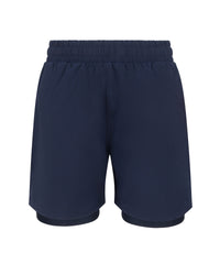Tombo Kids Double-layer Sports Shorts - Navy