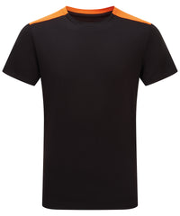 TriDri® Contrast Performance T-shirt - Black/Orange