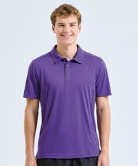 Men's TriDri® Panelled Polo - Black*