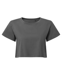 Women's TriDri® Crop Top - Charcoal