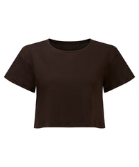 Women's TriDri® Crop Top - Chocolate