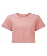 Women's TriDri® Crop Top - Dusky Pink