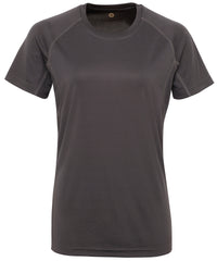 Women's TriDri® Panelled Tech Tee - Fire Red