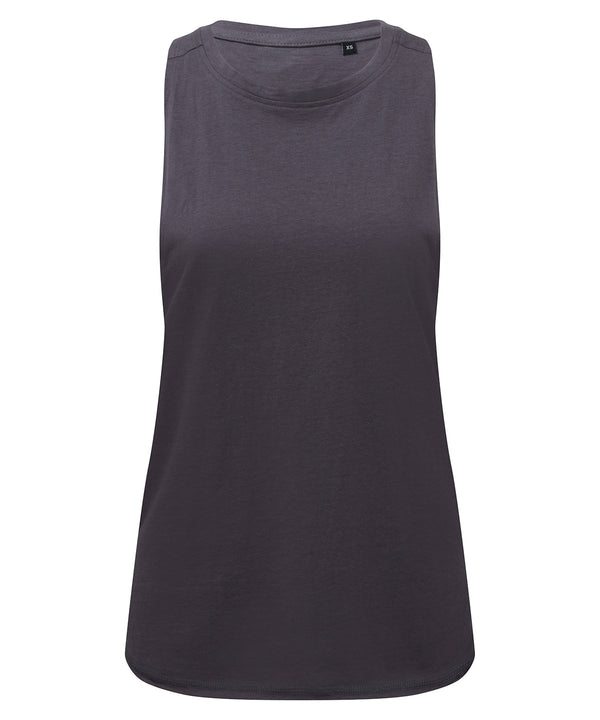 Women's TriDri® Organic Tank Top - Charcoal