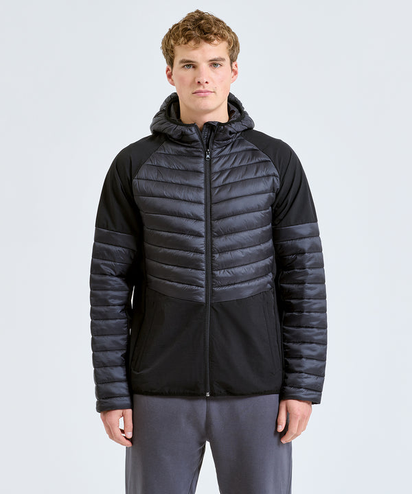 Men's TriDri® Insulated Hybrid Jacket - Black