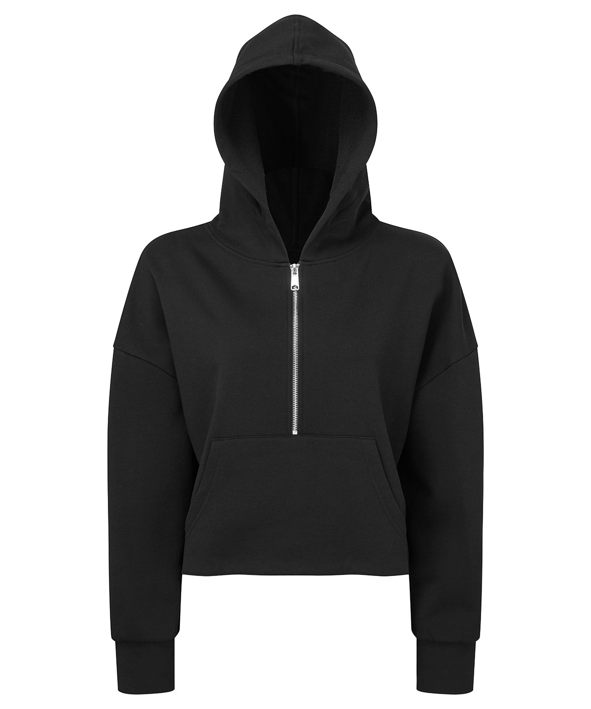 Women's TriDri® Half Zip Hoodie - Black