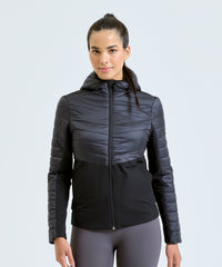 Women's TriDri® Insulated Hybrid Jacket - Black