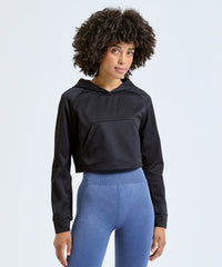 Women's TriDri® Cropped Jacket - Black