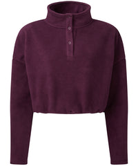 Women's TriDri® Cropped Fleece - Mulberry