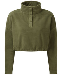 Women's TriDri® Cropped Fleece - Olive