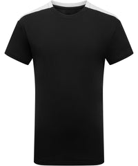 Kids TriDri® Contrast Performance T-shirt - Black/White