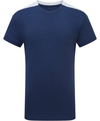Kids TriDri® Contrast Performance T-shirt - Navy/White
