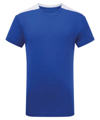 Kids TriDri® Contrast Performance T-shirt - Royal/White