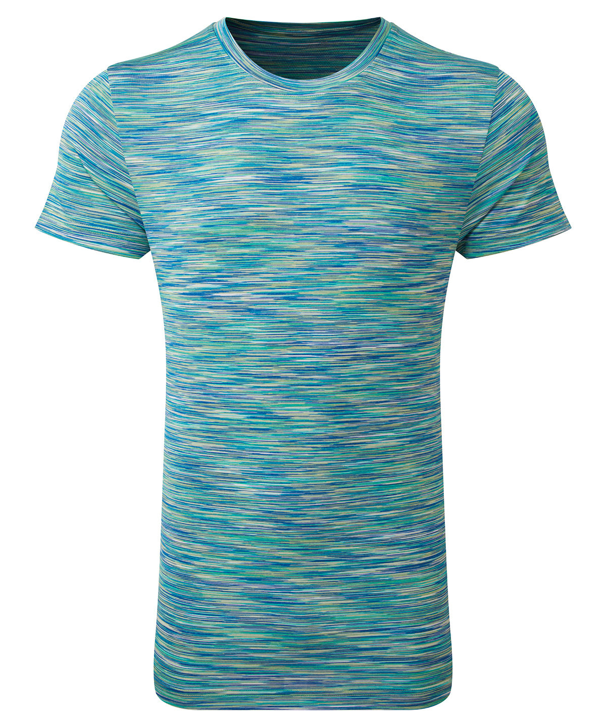 Tridri® Space Dye Performance T-shirt - Green/Blue