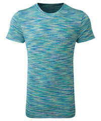 Tridri® Space Dye Performance T-shirt - Green/Blue