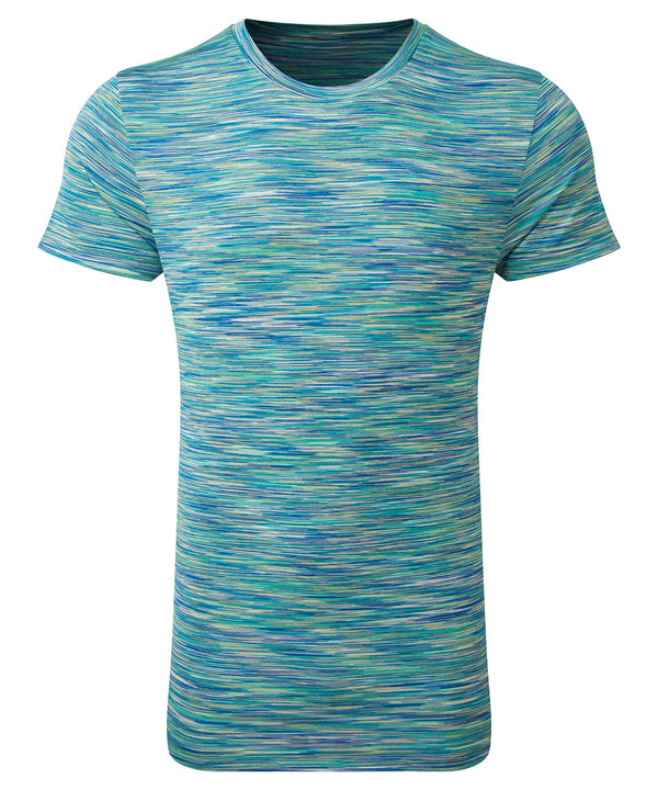 Tridri® Space Dye Performance T-shirt - Green/Blue
