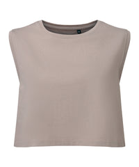 Women's TriDri® Organic Crop Tank - Stone