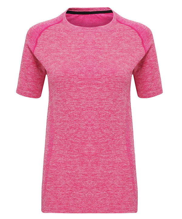 Women's TriDri® Seamless '3D Fit' Multi-sport Performance Short Sleeve Top - Pink