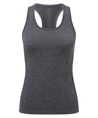Women's TriDri® Seamless 3D Fit" Multi-sport Sculpt Vest" - Black Melange