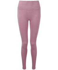 Women's TriDri® Ribbed Seamless Multi-sport Leggings - Mauve