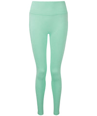 Women's TriDri® Ribbed Seamless Multi-sport Leggings - Peppermint Melange