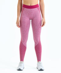 Women's TriDri® Seamless 3D Fit" Multi-sport Sculpt Leggings" - Black Melange