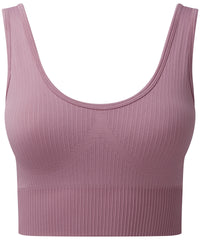 Tridri® Ribbed Seamless Multi-sport Bra - Mauve
