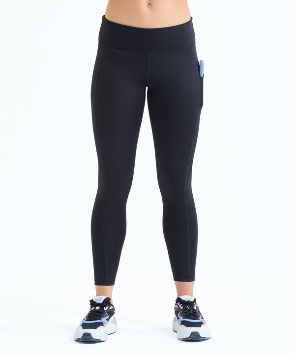 Women's TriDri® Performance Leggings with Pockets - Black