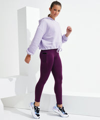 Women's TriDri® Performance Compression Leggings - Mulberry