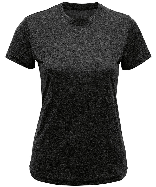 Women's TriDri® Recycled Performance T-shirt - Black Melange