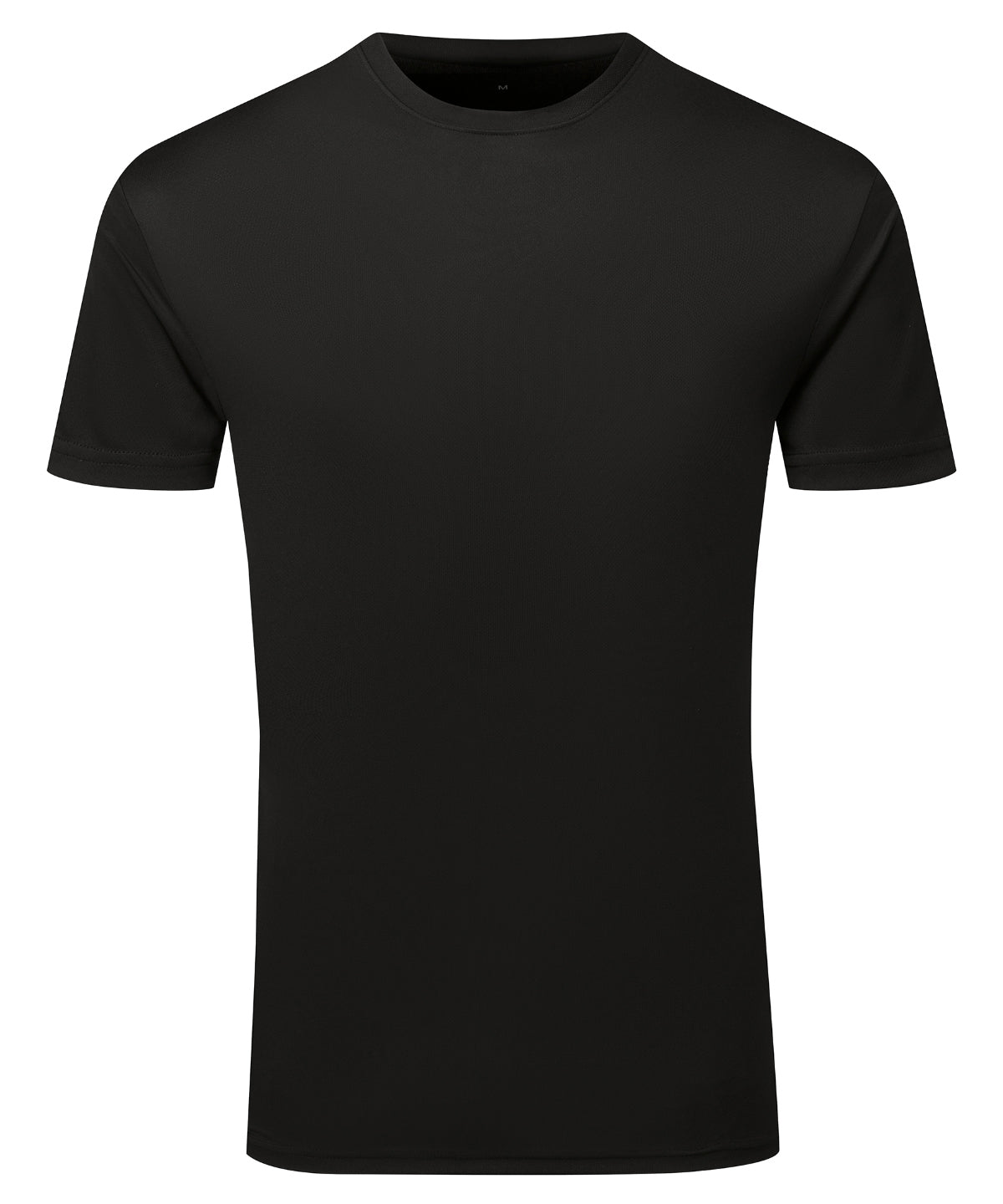 Tridri® Ion-charge Recycled Textured Tee - Black