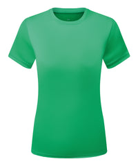Women’s TriDri® Ion-charge Recycled Textured Tee - Bright Kelly