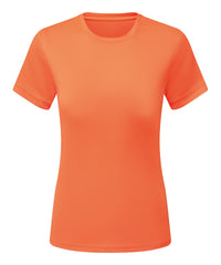Women’s TriDri® Ion-charge Recycled Textured Tee - Lightning Orange