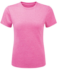 Women’s TriDri® Ion-charge Recycled Textured Tee - Pink Melange