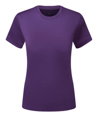Women’s TriDri® Ion-charge Recycled Textured Tee - Bright Purple