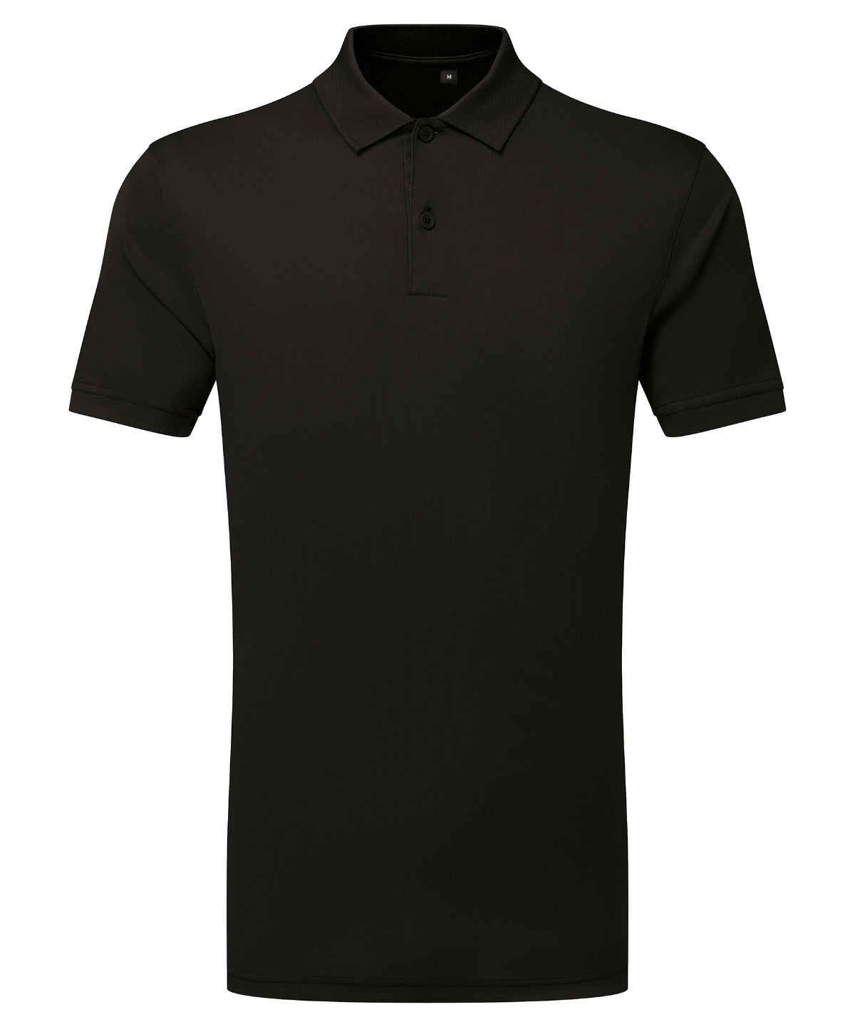 Tridri® Ion-charge Panelled Polo - Black