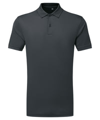Tridri® Ion-charge Panelled Polo - Charcoal