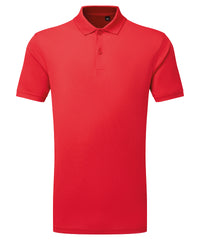 Tridri® Ion-charge Panelled Polo - Fire Red
