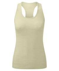 Women's TriDri® Recycled Seamless ''3D Fit'' Multi-sport Flex Vest - Sage Green Melange