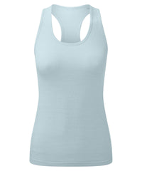Women's TriDri® Recycled Seamless ''3D Fit'' Multi-sport Flex Vest - Sky Blue Melange